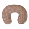 Federa Cuscino Allattamento Marrone Pois Bianchi