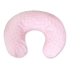 Federa Cuscino Allattamento Rosa a Scacchi Cuori