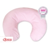 Federa Cuscino Allattamento Rosa a Scacchi Cuori