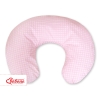 Federa Cuscino Allattamento Rosa a Scacchi Cuori