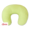 Federa Cuscino Allattamento Verde a Strisce Cuori