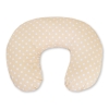 Federa per Cuscino per Allattamento Beige Pois Bianchi Cuori