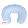 Federa per Cuscino per Allattamento Blu a Scacchi Cuori