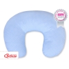 Federa per Cuscino per Allattamento Blu Pois Bianchi Cuori