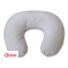 Federa per Cuscino per Allattamento Grigio Pois Bianchi Cuori