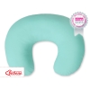 Federa per Cuscino per Allattamento Menta Cuori