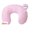 Federa per Cuscino per Allattamento Rosa Pois Bianchi Cuori