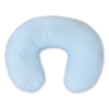 Federa per Cuscino da Allattamento Blu a Strisce Cuori