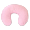 Federa per Cuscino da Allattamento Rosa a Strisce Cuori