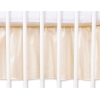 Gonna Para Lettino e Culla 60x120cm Creme Cuori