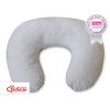 Guanciale Allattamento Grigio Pois Bianchi Cuori
