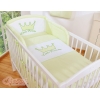 Lenzuola per Lettino Neonato 2 parti Verde Little Prince/Princess