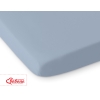 Lenzuolino di Cotone 60x120cm per Lettino Bianca Azzurro Pastello