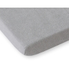 Lenzuolino di Spugna 80x200cm per Letto Grigio