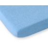 Lenzuolo con Angoli in Spugna 120x60cm Blu