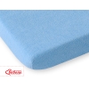 Lenzuolo con Angoli in Spugna 120x60cm Blu
