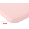 Lenzuolo in Cotone per Lettino 140x70cm Rosa Cipria