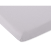 Lenzuolo in Jersey 60x120cm per Culla Grigio
