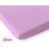 Lenzuolo in Spugna per Lettino 140x70cm Lilla