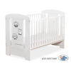Letino per Bambino 120x60cm Marrone Bianca Gufi