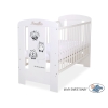 Letino per Bambino 120x60cm Marrone Bianca Gufi