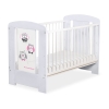 Letino per Bambino 120x60cm Marrone Grigio Gufi