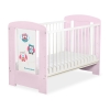 Letino per Bambino 120x60cm Marrone Rosa Gufi