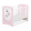 Letino per Bambino 120x60cm Marrone Rosa Gufi