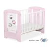 Letino per Bambino 120x60cm Marrone Rosa Gufi