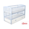 Letino per Bambino 120x60cm con Cassetto Maxi Bianca Stelle