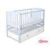 Letino per Bambino 120x60cm con Cassetto Maxi Bianca Stelle