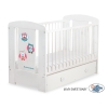 Letino per Bambino con Cassetto120x60cm Maxi Gufi
