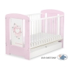 Letino per Bambino con Cassetto120x60cm Standard Rosa