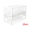 Lettino 60x120cm Bianca Cuori
