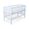 Lettino 60x120cm Blu Cuori
