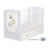 Lettino 60x120cm con Cassetto Maxi Gufi