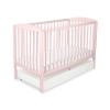 Lettino 60x120cm con Cassetto Standard Cuori