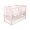 Lettino 60x120cm con Cassetto Standard Cuori