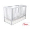 Lettino 60x120cm con Cassetto Standard Standard Cuori