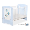 Lettino 60x120cm Marrone Blu Gufi