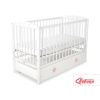 Lettino 60x120cm con Cassetto Maxi Stelle