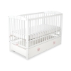 Lettino 60x120cm con Cassetto Maxi Stelle