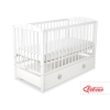Lettino 60x120cm con Cassetto Maxi Stelle