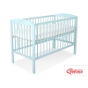Lettino neonato con sbarre 60x120cm Menta