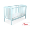 Lettino neonato con sbarre 60x120cm Menta