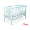 Lettino neonato con sbarre 60x120cm Menta