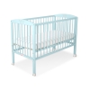 Lettino neonato con sbarre 60x120cm Menta