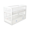 Lettino con Cassetto MAXI 60x120cm Maxi Cuori