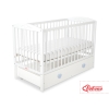 Lettino con Cassetto MAXI 60x120cm Maxi Cuori