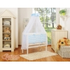 Lettino da Affiancare al Letto FABIO Blu Chevron
